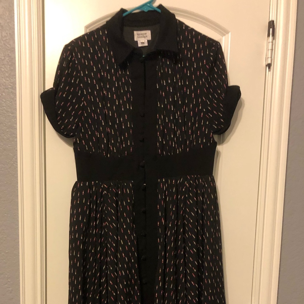 Unique Vintage Peggy Swing Dress